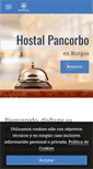 Mobile Screenshot of hostalpancorbo.com